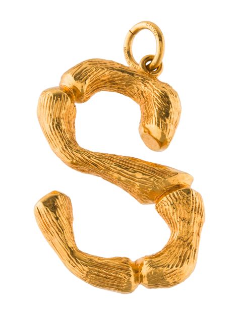 celine alphabet necklace|celine letter necklace online.